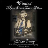 CD cover for Wanted More Dead Than Alive